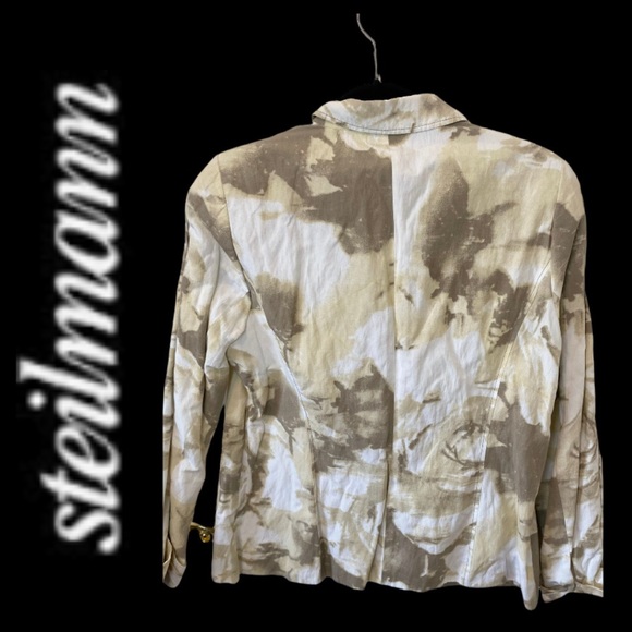 Steilmann Off White Buttoned Jacket - Picture 3 of 5